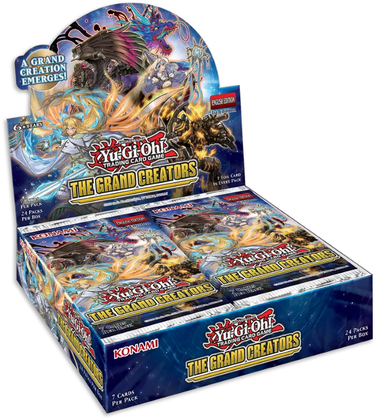  New Releases U2013 Battleground Gaming Uk Yugioh Grand Creators Booster Box Png Death Korps Of Krieg Icon