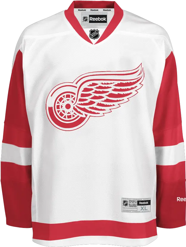  Sports Lettering Company Reebok Red Wings Jersey Png Detroit Red Wings Logo Png