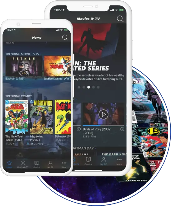  Dc Universe App Best Comic Book Reader App For Android And Ios Camera Phone Png Dc Universe Icon