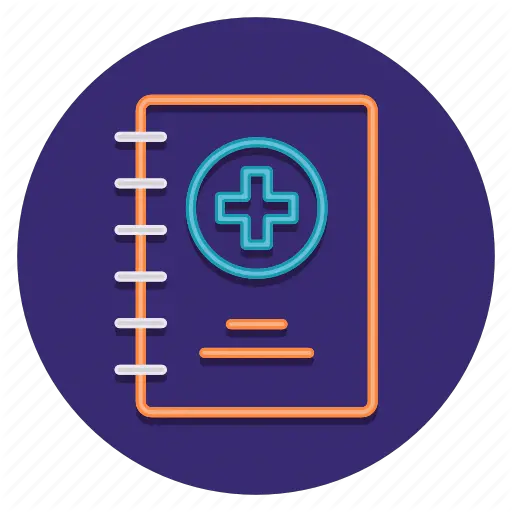  Book Document Health Medical Icon Language Png Document Icon Flat