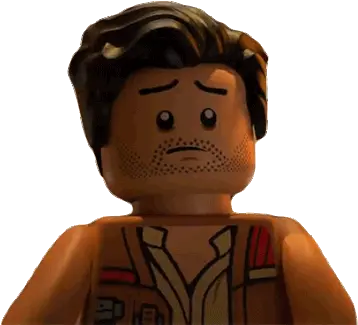  Scared Poe Dameron Sticker Scared Poe Dameron Lego Star Fictional Character Png Lego Star Wars Character Icon