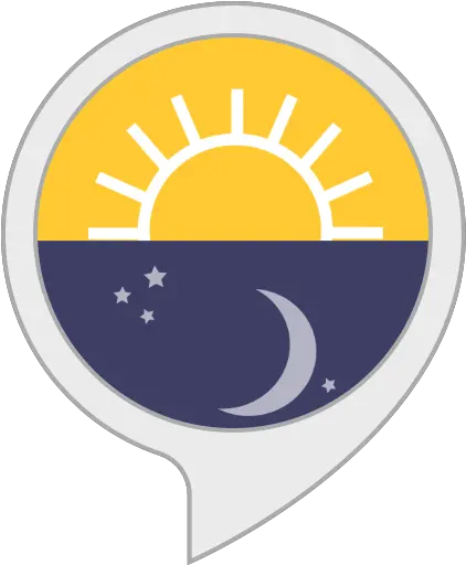  Amazoncom Sun Riser Alexa Skills Dot Png Sun Icon Logo