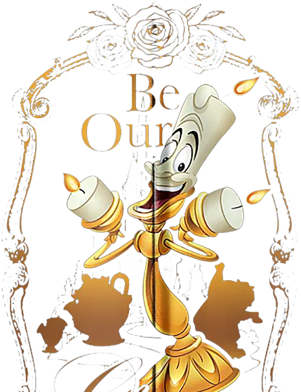  Disney Beauty And The Beast Lumiere Be Our Guest Bath Towel Fiction Png Beauty And The Beast Icon