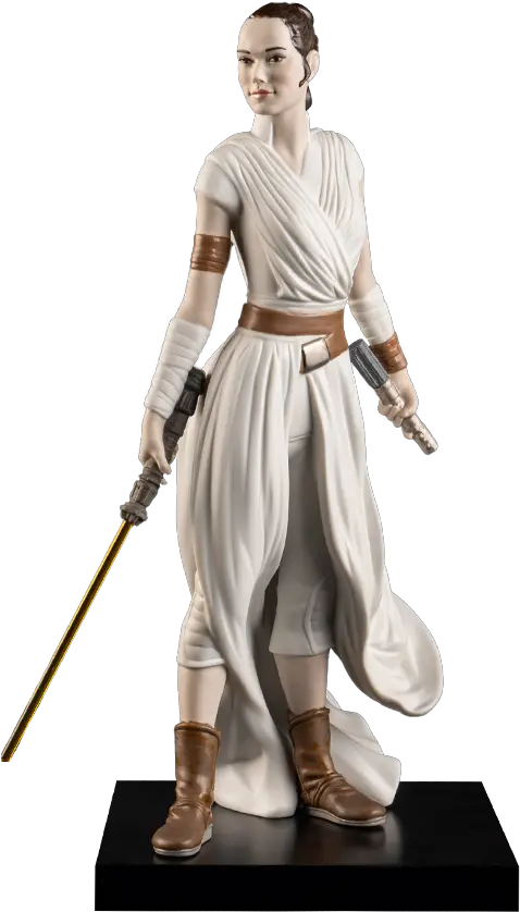  Rey Porcelain Figurine Star Wars Characters Png Rey Star Wars Icon