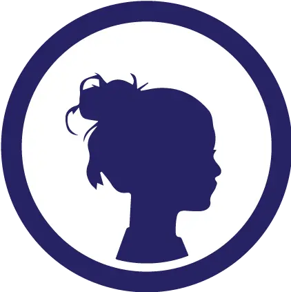  About Me Icon Girl Side Portrait Silhouette Png Scott Icon