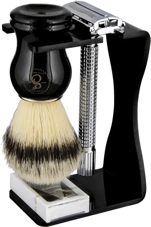  Classic Shaving Kit Suavecito Hair Pomade Barber Products Premium Classic Shaving Kit Png Razor Icon 1