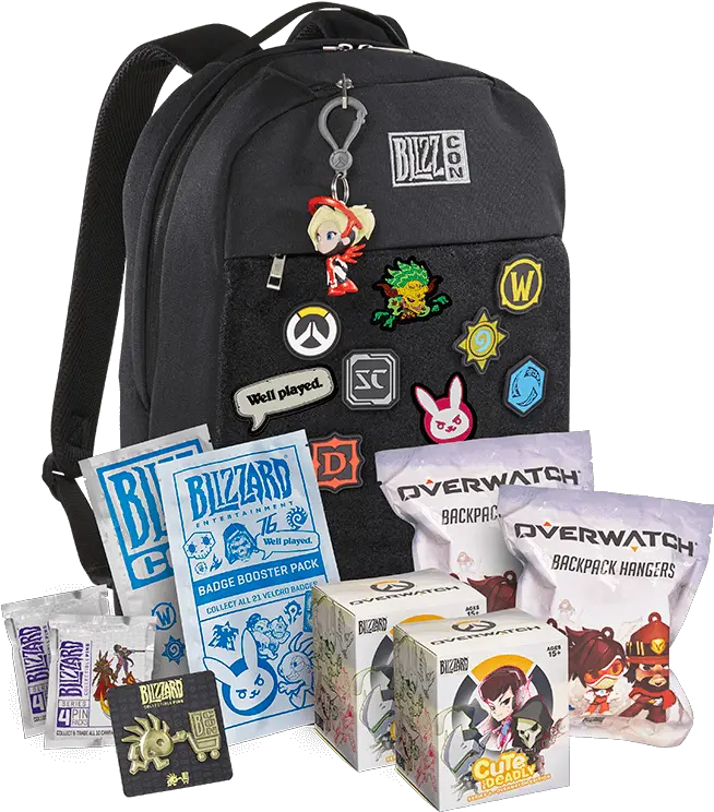  Blizzcon 2017 Reveals Goody Bag Contents By Sam Lee 2017 Blizzcon Goodie Bag Png Blizzard Entertainment Icon