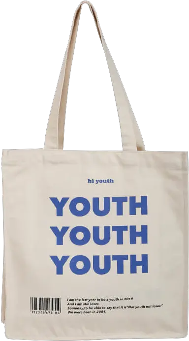  Youth Tote Bag Canvas Shopping Eco Bag Png Shopping Bags Png