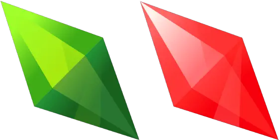  The Sims Plumbob Cursor Triangle Png Plumbob Png