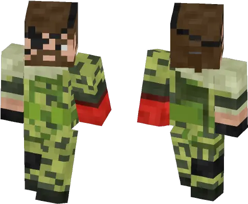  Metal Gear Solid V Tpp Venom Snake Minecraft Png Venom Snake Png