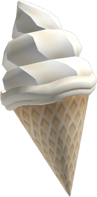  Soft Serve Vanilla Icecream Roblox Wikia Fandom Roblox Food Face Accessories Png Vanilla Ice Cream Png