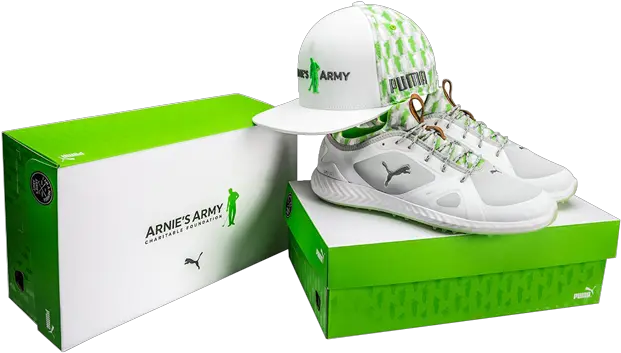  Cobra Puma Golf Arnies Army Tribute Box Png Puma Shoe Logo