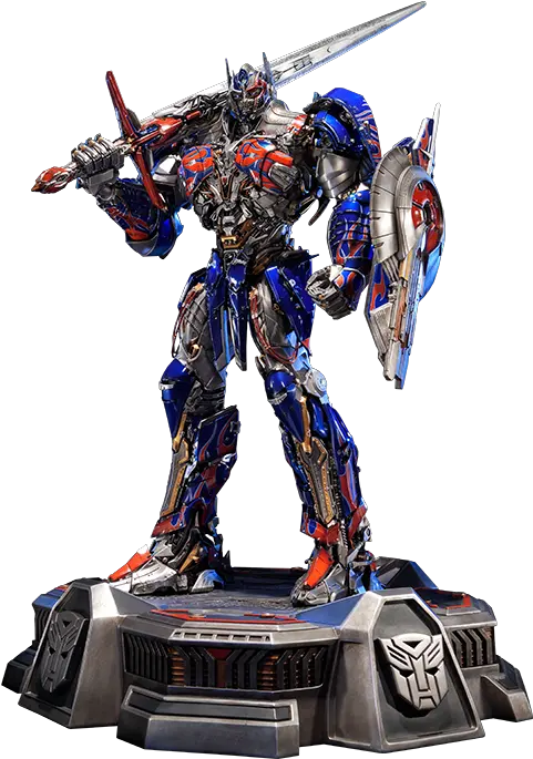  Prime 1 Studio Optimus Statue Optimus Prime From Transformers The Last Knight Png Optimus Prime Png