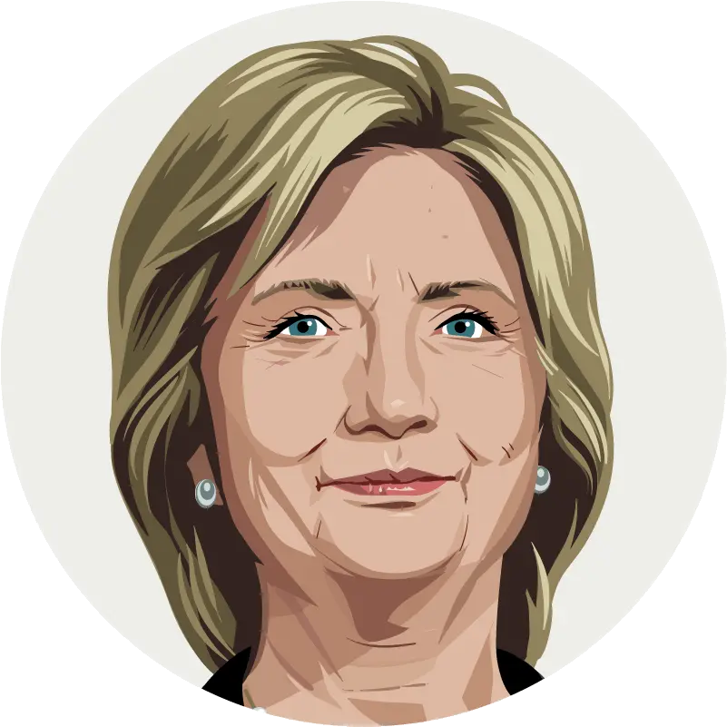  2016 Presidential Debates Donald Trump Hillary Clinton Hillary Clinton Caricature No Background Png Hillary Clinton Face Png