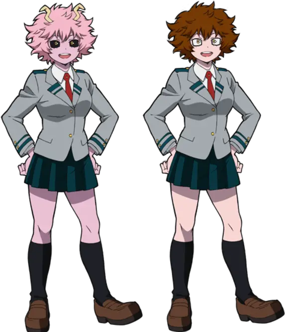  Quirkless Mina Human Mina Ashido Png My Hero Academia Png