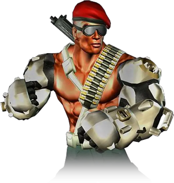  Download Hd Cyborg Jax De Mortal Kombat Transparent Png Mortal Kombat Armageddon Jax Nia Jax Png