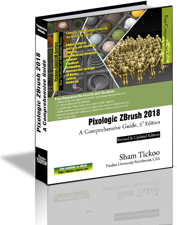  Pixologic Zbrush 2018 A Comprehensive Guide Book By Prof Pixologic Zbrush 2018 A Comprehensive Guide Png Zbrush Logo Png