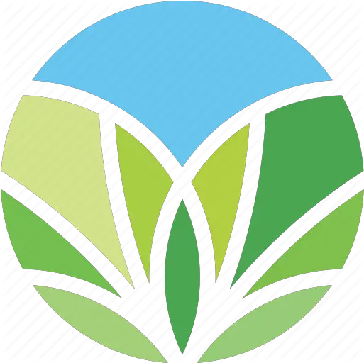  Bio Circle Eco Leaf Leaves Logo Circle Png Nature Logo