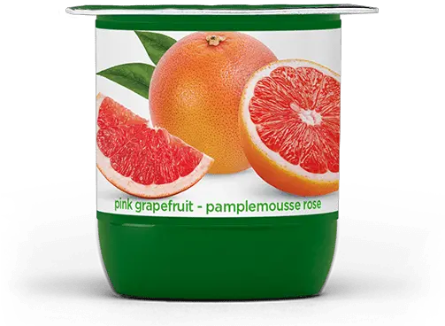  Pink Grapefruit Probiotic Yogurt Yogurt Png Grapefruit Png