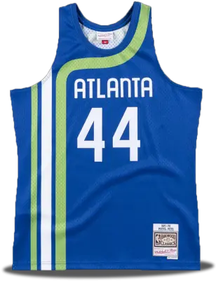  Swingman Pistol Pete Maravich Atlanta Hawks Pistol Pete Hawks Jersey Png Atlanta Hawks Png