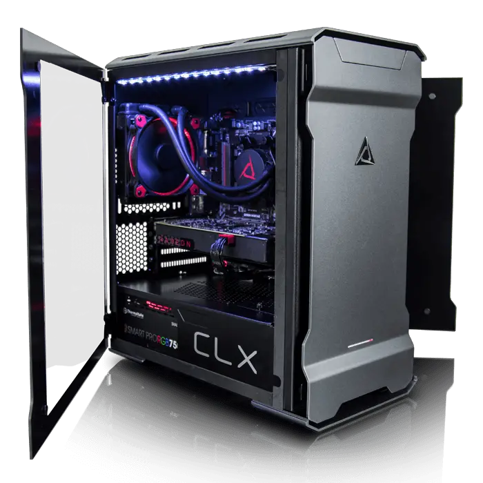  Download Clx Gaming Pc Kit Image Computer Case Full Size Gaming Pc Png Gaming Pc Png