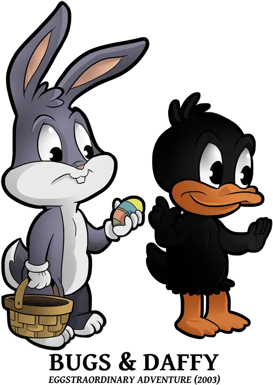  Bugs Bunny Porky Pig Granny Rabbit Baby Looney Tunes Eggs Traordinary Adventure Png Bugs Bunny Png