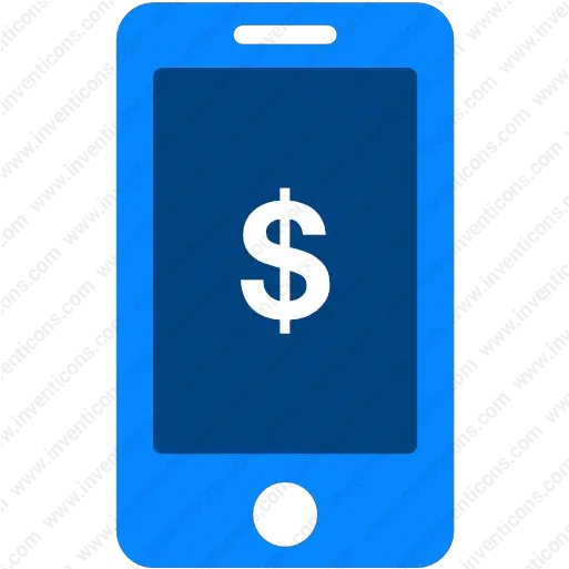  Download Mobile Dollar Vector Icon Inventicons Smartphone Png Dollar Icon Png