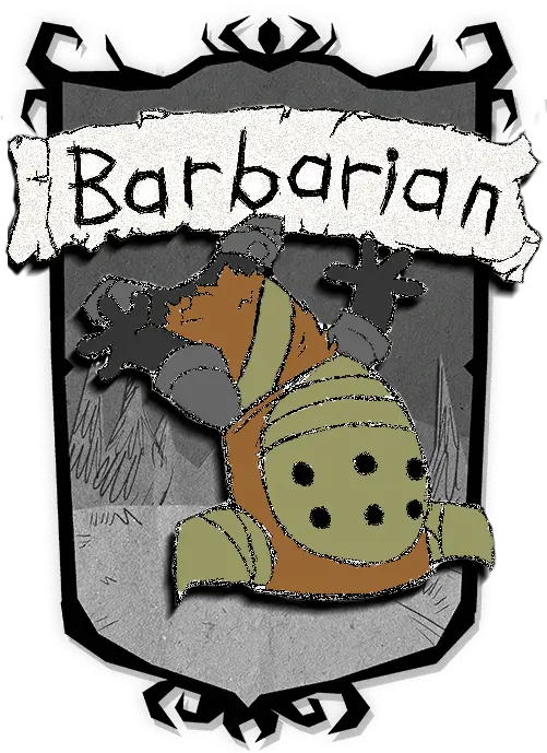  Castle Crashers Barbarian Don T Starve Together Wolf Character Png Castle Crashers Png