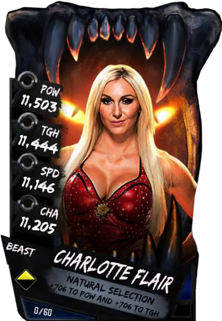  Charlotte Flair Wwe Supercard Season 2 Debut Wwe Peyton Royce Wwe Supercard Png Charlotte Flair Png