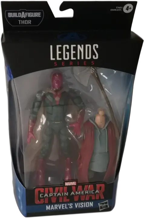  Marvel Legends Marvelu0027s Vision Civil War 6 Inch Figure Shocker Marvel Legends Png Vision Marvel Png