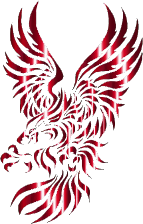  Clipart Resolution 500782 Bald Eagle Tattoo Tribal Full Eagle Tattoo Designs Png Bald Eagle Transparent Background