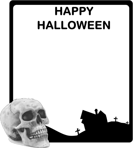  Halloween Graveyard Frame Png Svg Clip Art For Web Decor Happy Halloween Printable Graveyard Icon