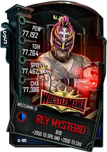  Rey Mysterio Wwe Supercard Season 1 Debut Wwe Wwe Supercard Andre The Giant Png Rey Mysterio Png