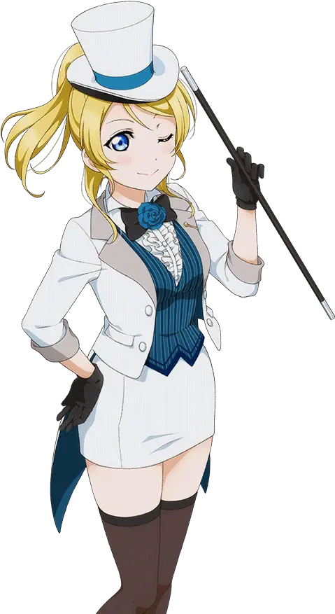  Nozomi Tojo Png Tumblr Static Eli Ayase Card Render Love School Idol Festival Eli Ayase Transparent