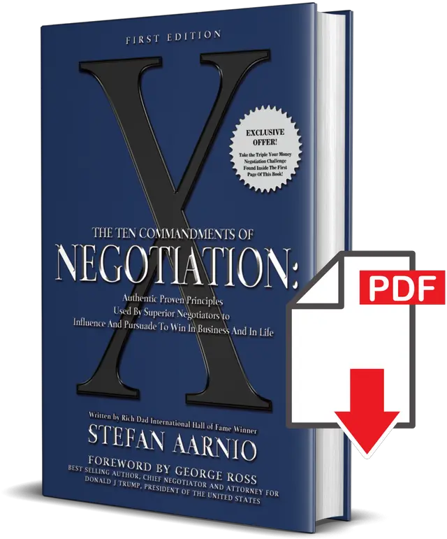  Download The Ten Commandments Of Negotiation E Book Pdf Graphic Design Png Ten Commandments Png