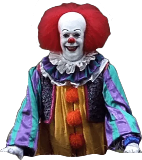  Free Clown Wig Png Download Clip Art Tim Curry Pennywise Png Clown Hair Png