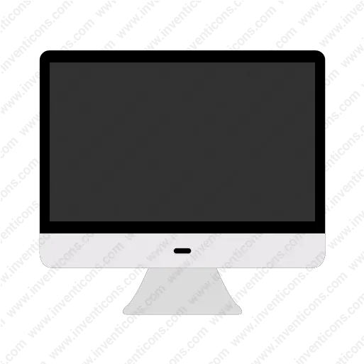  Download Computer Monitor Vector Icon Inventicons Horizontal Png Pc Monitor Icon