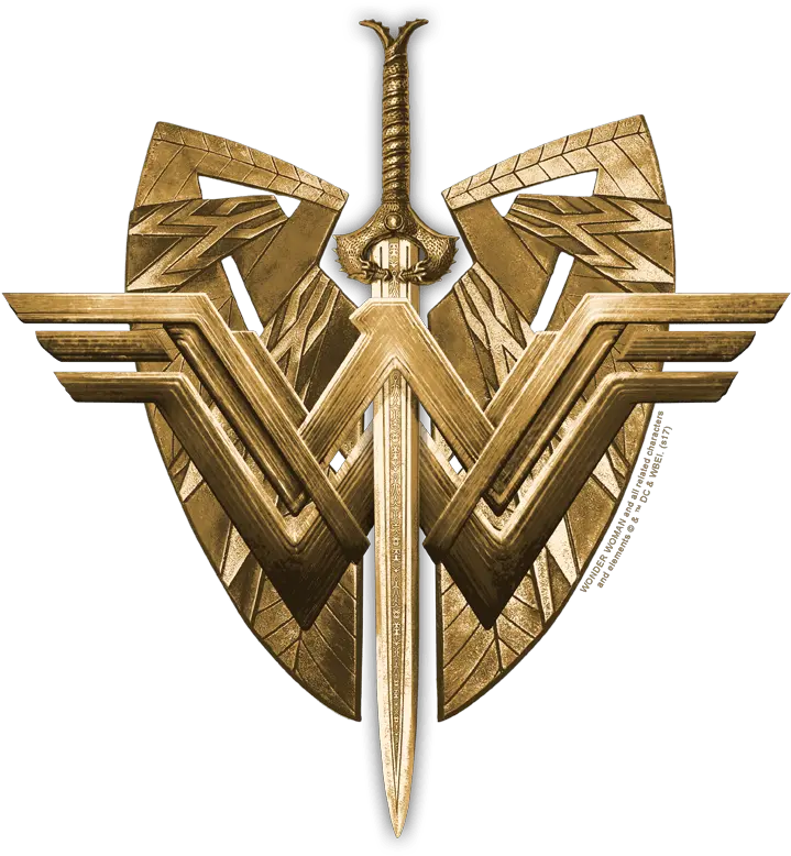  Wonder Woman Sword Emblem Kidu0027s T Shirt Ages 47 Emblem Png Wonder Woman Logo Png