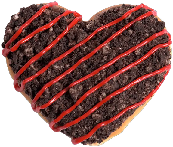  Krispy Kreme Is Selling Oreo Covered Donuts Krispy Kreme Oreo Donut Png Bumble Heart Icon