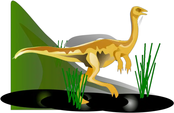  Gallimimus Png Svg Clip Art For Web Download Clip Art Clip Art Velociraptor Icon