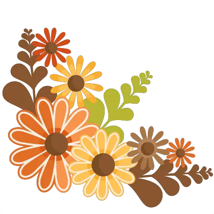  Png Fall Flowers Svg Cutting File Fall Flowers Clip Art Fall Flowers Png