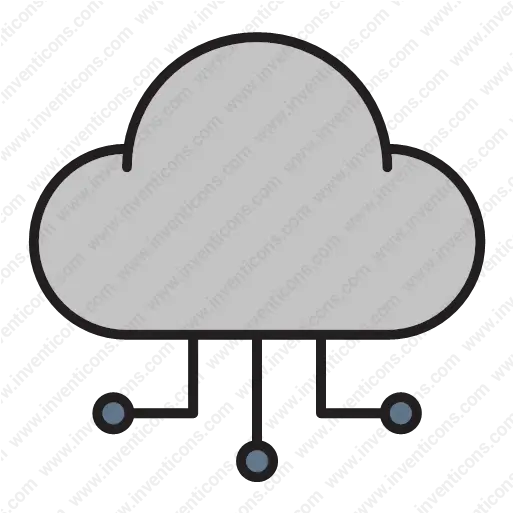  Download Cloud System Vector Icon Inventicons Empty Png System Icon Vector