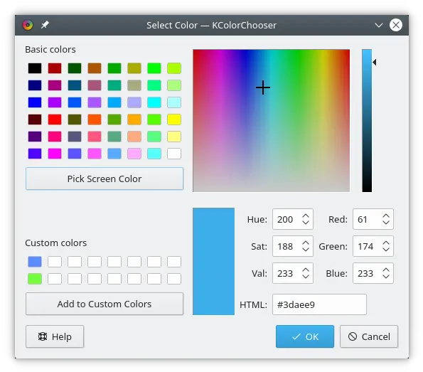  Kcolorchooser Color Picker Tool Png Color Selector Icon