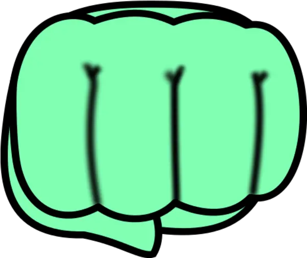  Chibi Fist Vector Clip Art Green Fist Bump Transparent Fist Clipart Png Fist Transparent