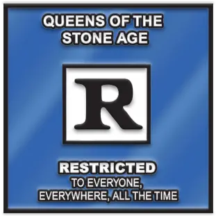  Queens Of The Stone Age Store Vertical Png Rated R Logo