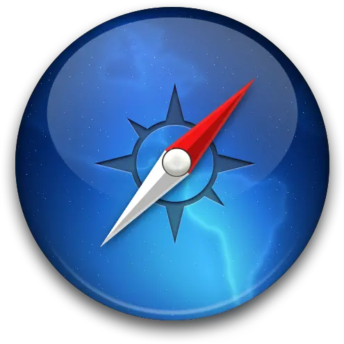  Safari Blue Icon Compass Png Safari Logo Aesthetic