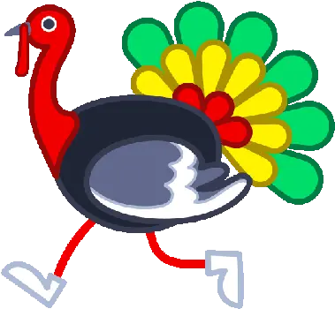  Turkey Thanksgiving Day Sticker Turkey Thanksgiving Day Flightless Bird Png Thanksgiving Turkey Icon