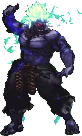  Oni Akuma Capcom Gif Street Fighter Oni Akuma Png Akuma Transparent