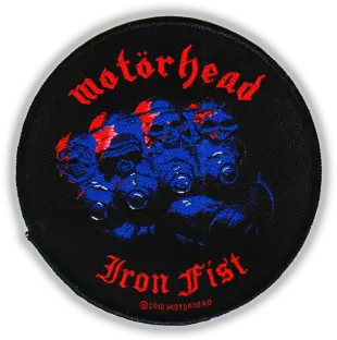  Motorhead Iron Fist Patch Motorhead Iron Fist Png Iron Fist Png