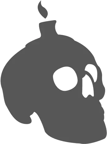  Creepy Skull With Candle Transparent Png U0026 Svg Vector File Skull Candle Silhouette Creepy Transparent